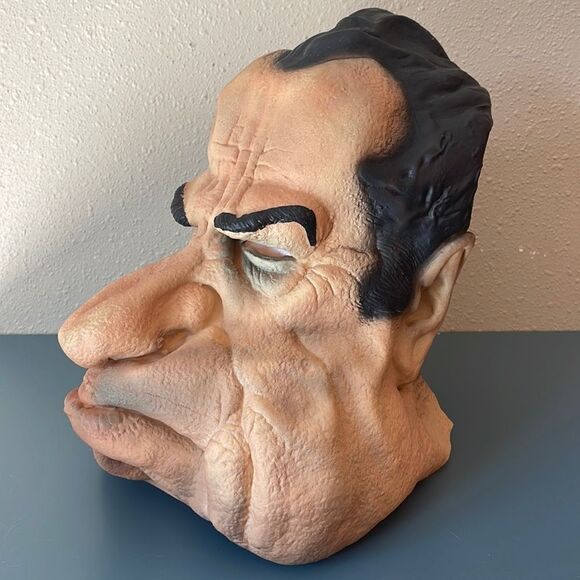 ILLUSIVE CONCEPTS 1996 Vintage Richard Nixon Rubber Mask - Picture 2 of 8